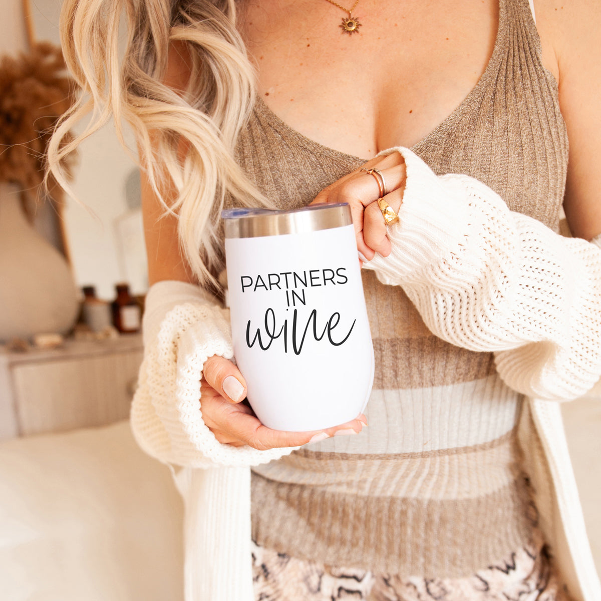 Partners in wine tumbler 17oz
Friendship wine cup partners
Partners in wine tumbler gift
Wine tumbler partners accessories